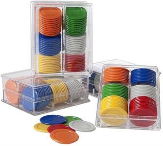 Fiches in 6 kleuren (60st.)