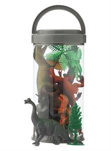 Prehistorische dieren in cilinder (13st.)