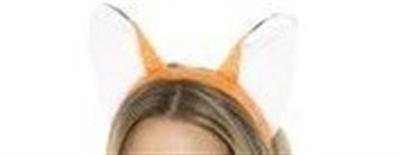 Vossenoren oranje-zwart (attribuut)