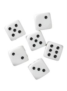 Dobbelstenen (5st.) (leskist)