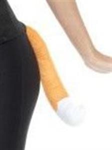 Vossenstaart oranje-wit (attribuut)