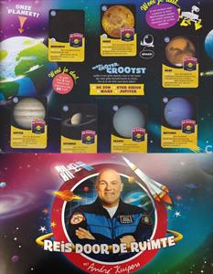 Verzamelalbum 'Reis door de ruimte met André Kuipers' (leskist)