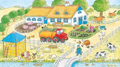 De boerderij (praatplaat) (Dagmar Stam / Bas))