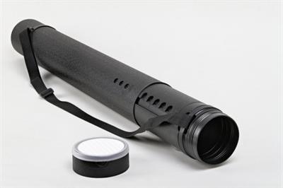 Posterkoker zwart plastic