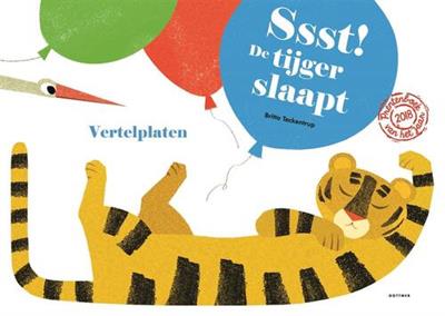 Ssst! De tijger slaapt voor kamishibai 