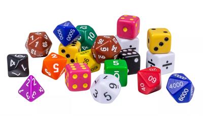 Rekenen met dobbelstenen