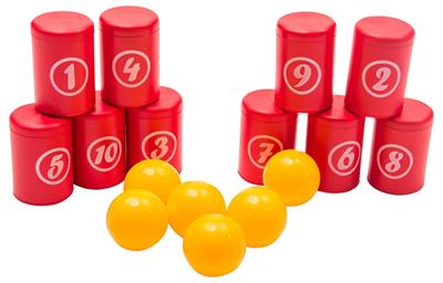 Blikgooien set foam in opbergtas (leskist)