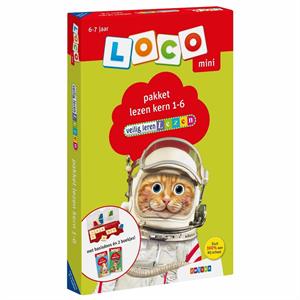 Loco Mini Pakket lezen kern 1-6 (6-7 jaar) (groep 3)