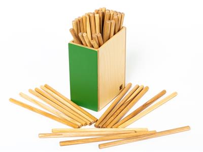 Ritmestokjes 30st. (muziekinstrument)