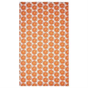 Tafelkleed rechthoek met oranje (attribuut)