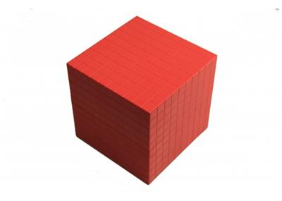 MAB Duizendtal rood RE-plastic (dm3)