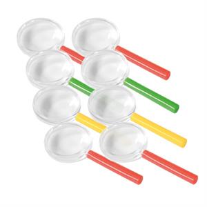 Loepen klein gekleurd (8x) (leskist)