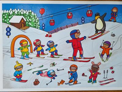 Winter - Skiën (praatplaat) 